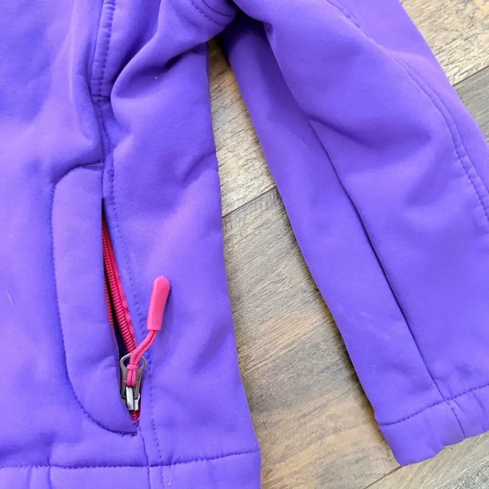 5T girls lightweight Jacket purple